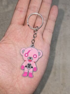 Fortnite PVC Keychain Accessories Jewelry Anime